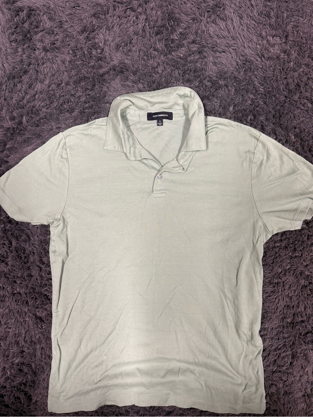Light Green Casual Polo
